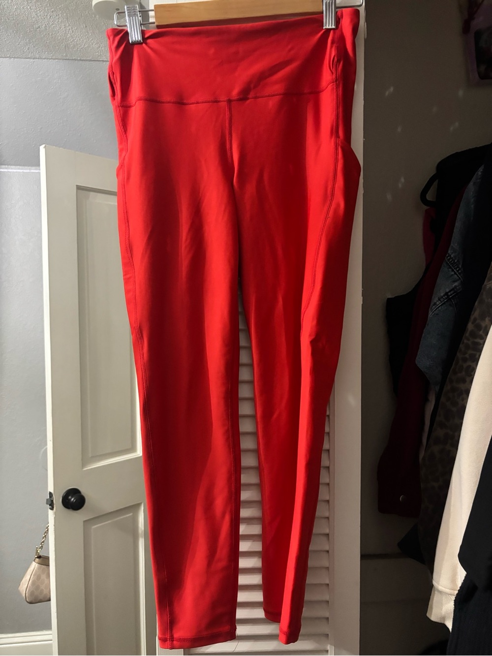 Rebel Athletic Red Sports Bra & Leggings Set - Picture 2 of 11